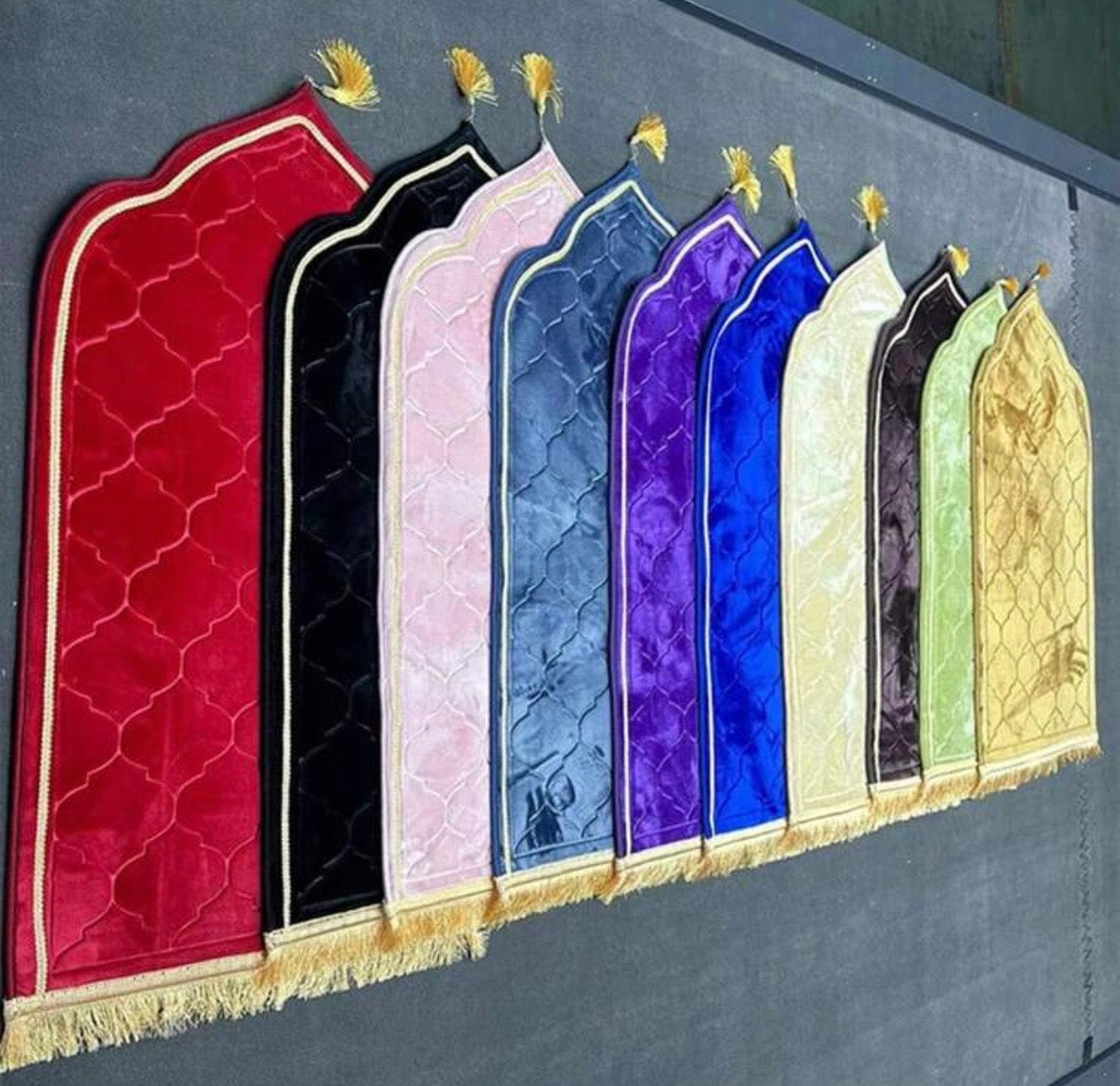 Premium Luxury Velvet Prayer Mats