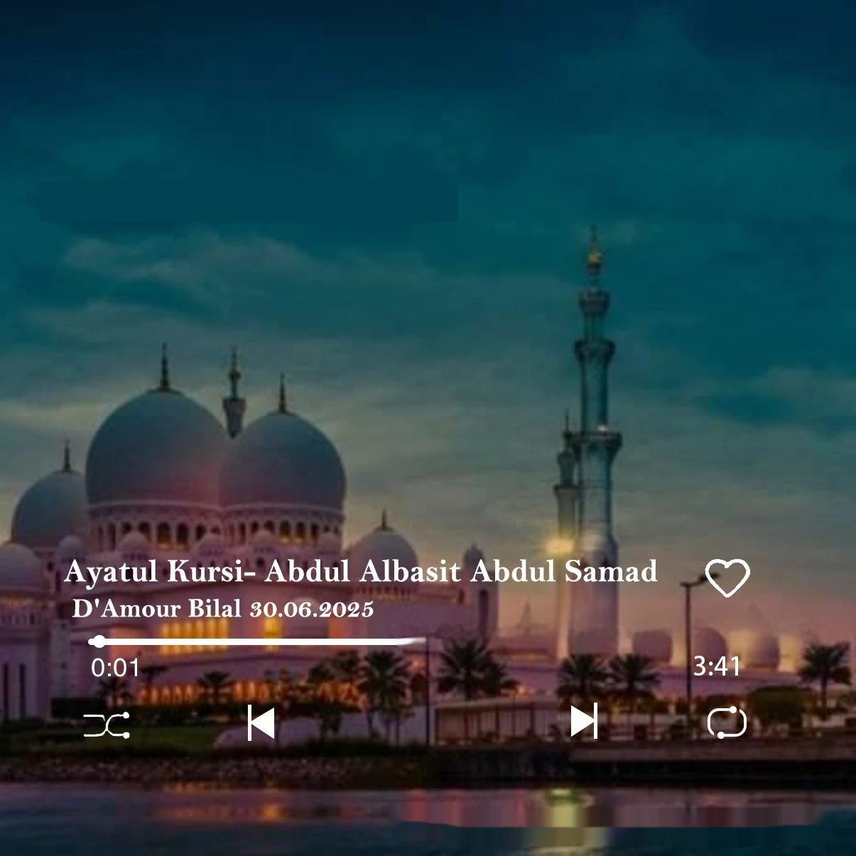 Magnetizing Your Heart with the Words of Allah 📿

The Quran Magnet: A Stylish Fridge Magnet and Surah Player in One

Key Features:

🎙️ Built-In Surah Player

🧲 Magnetic Design

📦 Compact & Portable

🎁 Perfect Gift

Includes USB C cable for re-chargin